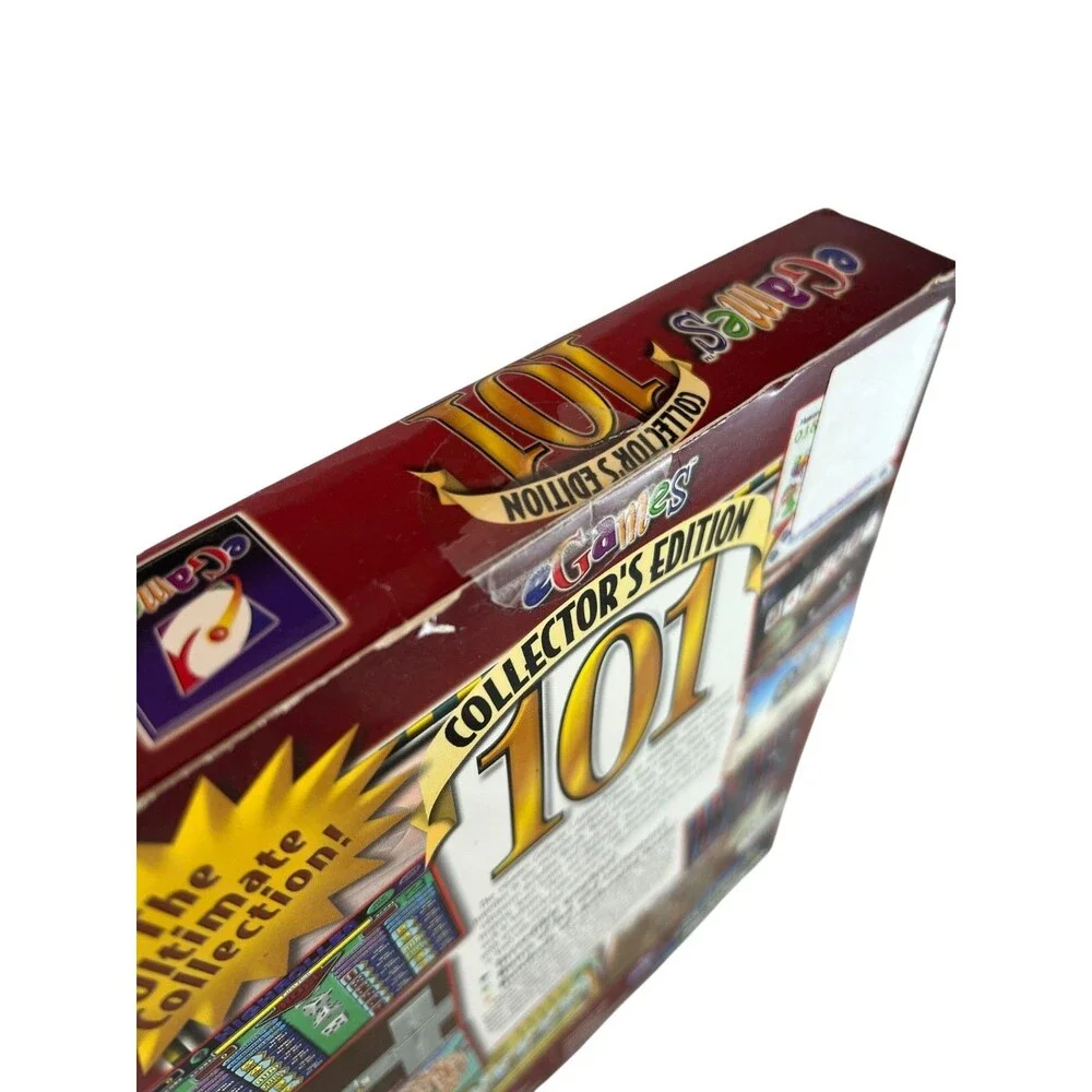 eGames 101 Incredible Games Collectors Edition PC Sealed